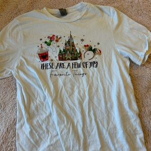 Disney Christmas “Fav Things” Softstyle White T-Shirt